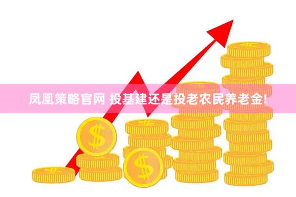 凤凰策略官网 投基建还是投老农民养老金!